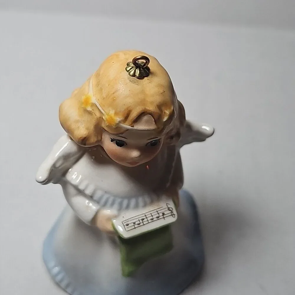 Vintage 1988 Goebel Angel Bell Christmas Ornament